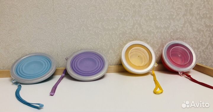 Стакан силиконовый складной новый