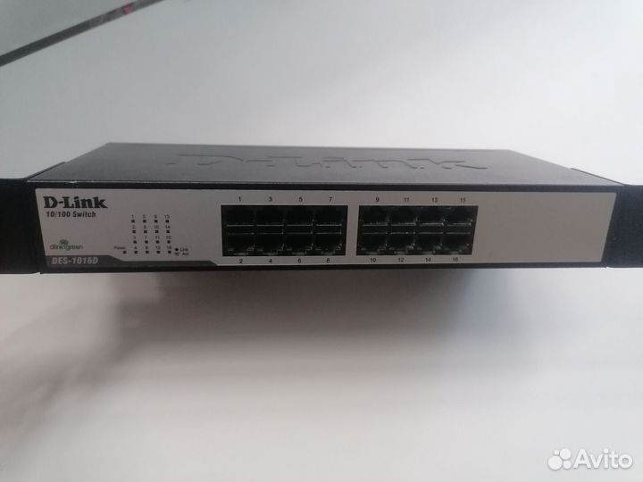 Коммутатор D-Link DES-1016D