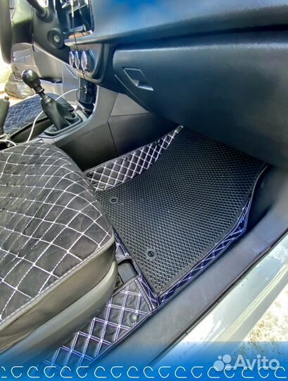 Коврики из экокожи