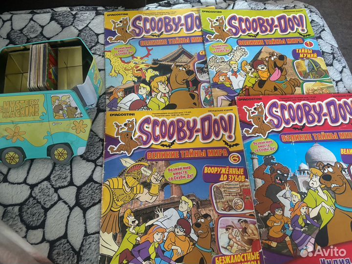 Карточки скуби ду