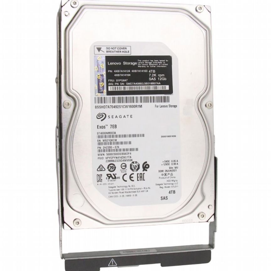 [4XB7A14124] Жесткий Диск Lenovo 4tb Sas 3,5" Hdd 4xb7a14124