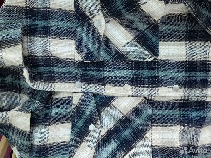 Рубашка фланелевая на мальчик