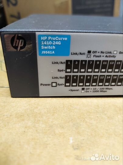 Сетевой коммутатор HP ProCurve 1410-24G J9561A