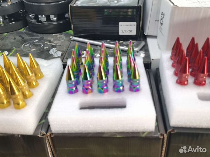 Пуля колёсные гайки