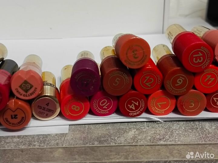 Помады Collistar оригинальные тестеры 37 штук