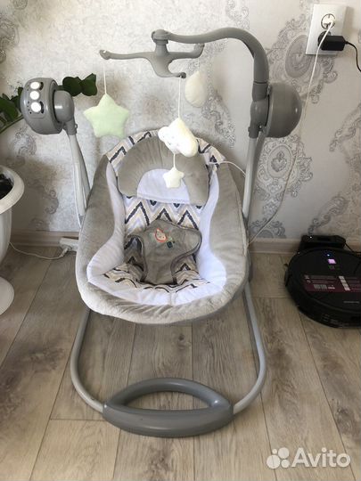 Детские электронные качели