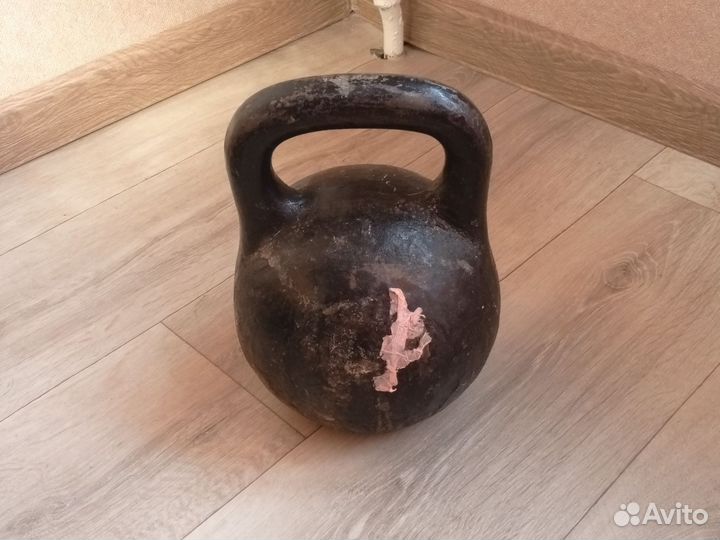 Гиря 32 кг СССР