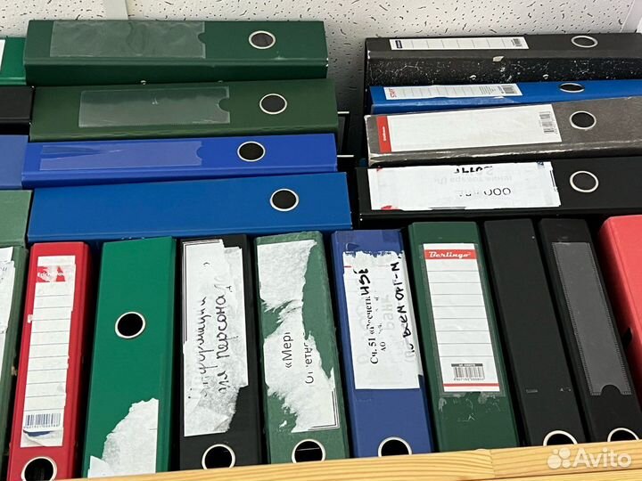 Папки архивные с арочным механизмом Папка-регистра