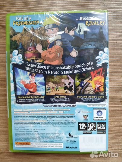 Naruto The Broken Bond (xbox360) (новый)
