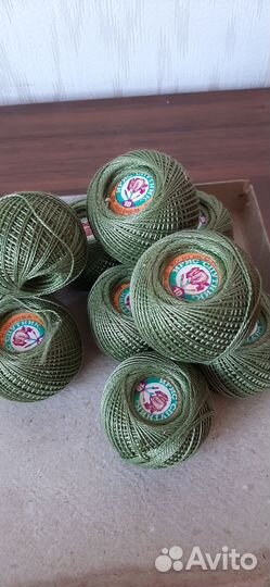 Нитки СССР для вязания Ирис, 20 шт