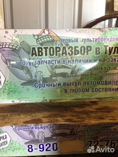 Стекло двери заднее левое Volkswagen Polo Sedan