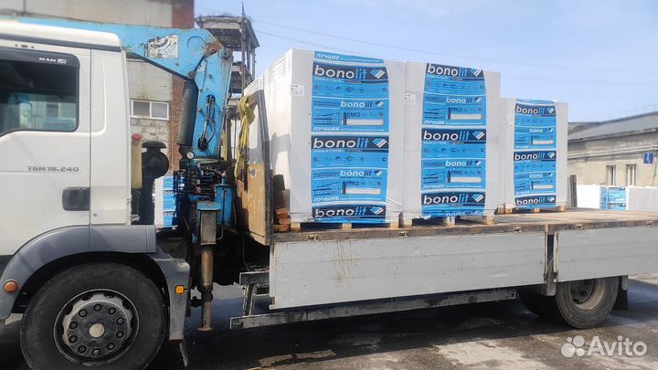 Пенобетон и газобетон с доставкой