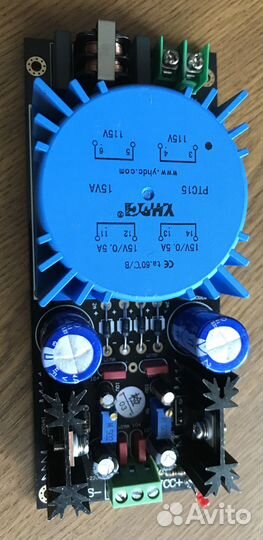 Бп двуполярный - 15 в для Hi-Fi