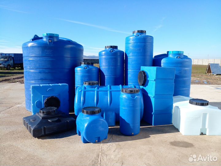 Бак для воды пластиковый 2000 Л