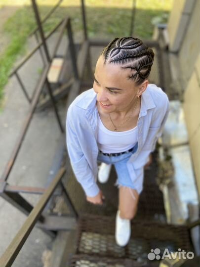 Плетение афрокос