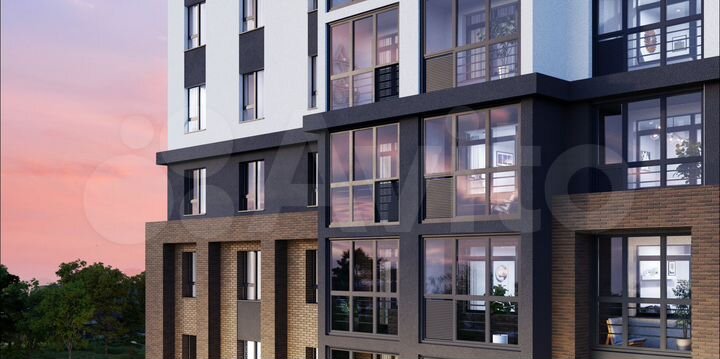 2-к. квартира, 55,2 м², 6/24 эт.