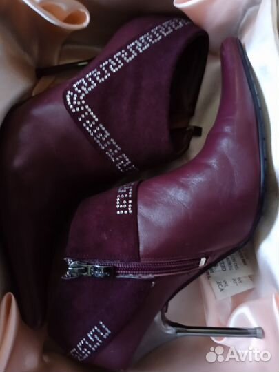 Ботиночки, натур. кожа, разм. 36