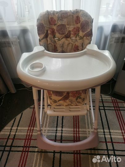 Стульчик для кормления happy baby