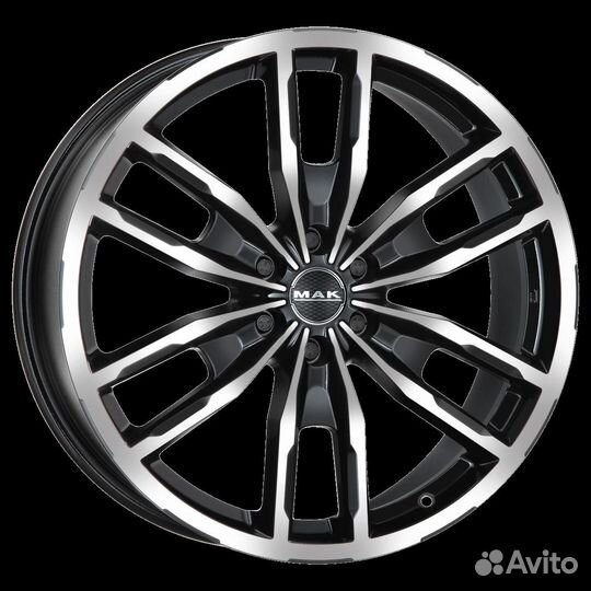 R17 6x139,7 7,5J ET33 D100,1 MAK Peak Black Mirror