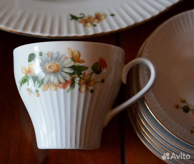 Чайно кофейный сервиз гдр