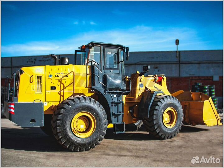 Фронтальный погрузчик Lonking LG863N, 2023