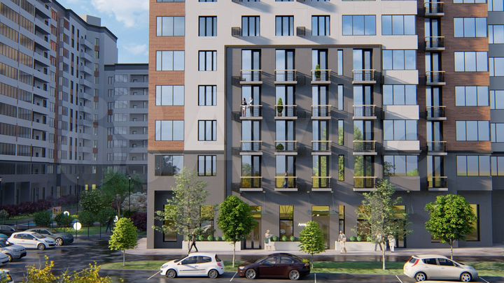 1-к. квартира, 34,2 м², 4/12 эт.