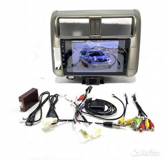 Toyota prado 150 магнитола на андроиде