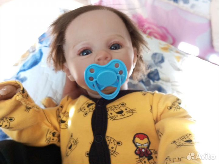 Кукла реборн мальчик 45см