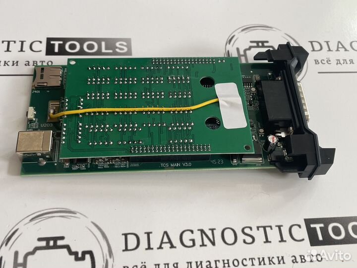 Cканер Delphi DS150 двухплатник Autocom