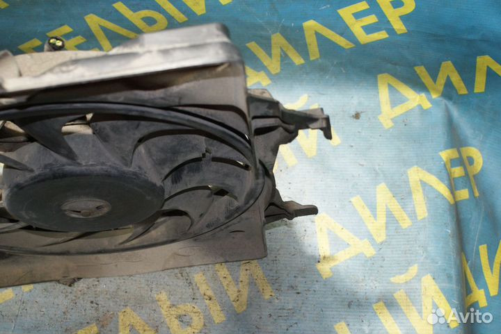 Диффузор + вентилятор радиатора Ford Focus 1