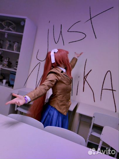 Моника косплей ддлк