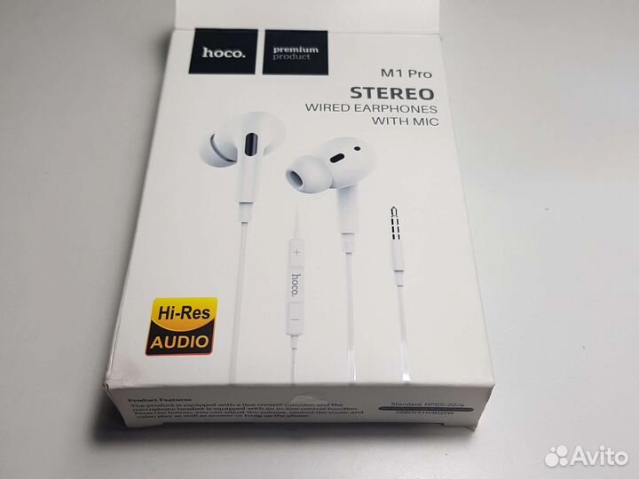 Наушникики hoco premium M1Pro