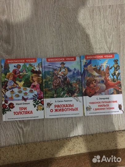 Книги Внеклассное чтение