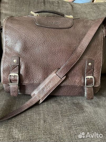 Мужской кожаный портфель dr koffer