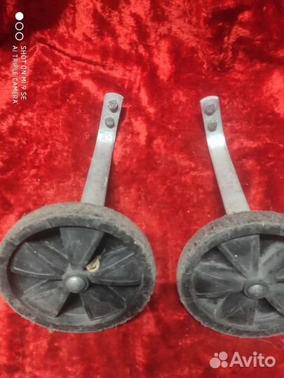 Колесики вспомогательные для детского велосипеда 