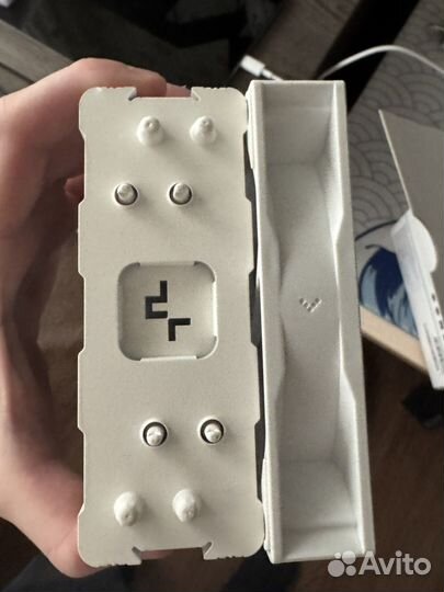 Кулер для процессора deepcool AG400 WH argb