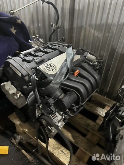 Двигатель в сборе BVY (Volkswagen Passat)
