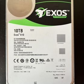 Seagate 10 tb sas HDD