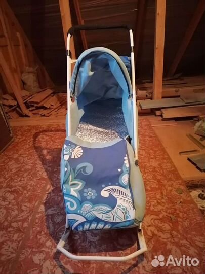 Коляска санки