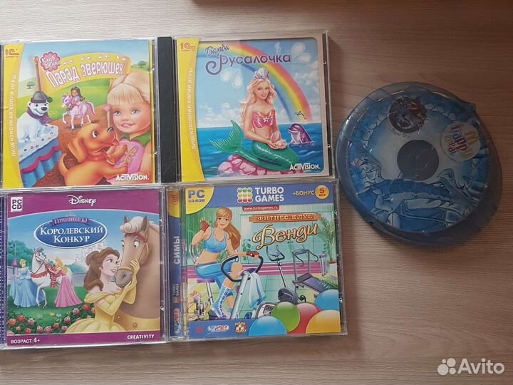 Cd диски. игры для девочек, лошади