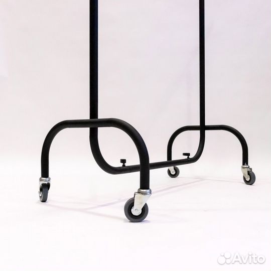 Вешало П-образное L1400мм H1150-2000мм, черный