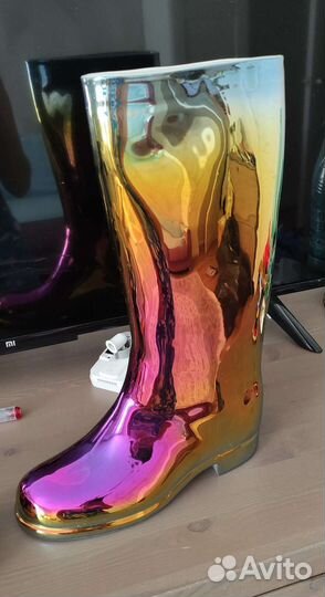 Ваза дизайнерская сапог