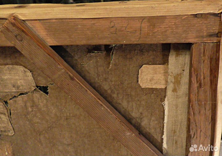 Картина.18-19 век.Италия.Холст.Масло.Живопись