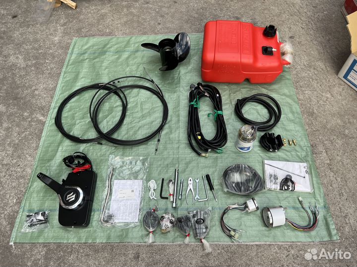 Новый лодочный мотор Suzuki DF90ATL 1502 см3