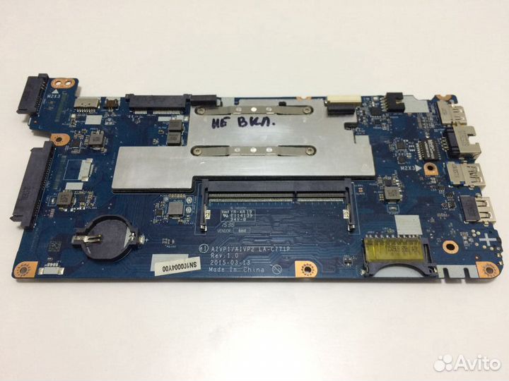 Материнская плата Lenovo B50-10 LA-C771P неисправ