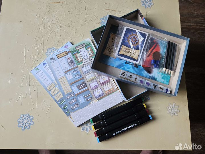 Флот улов кубов настольная игра