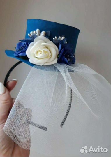 Шляпки на ободке или на заколке