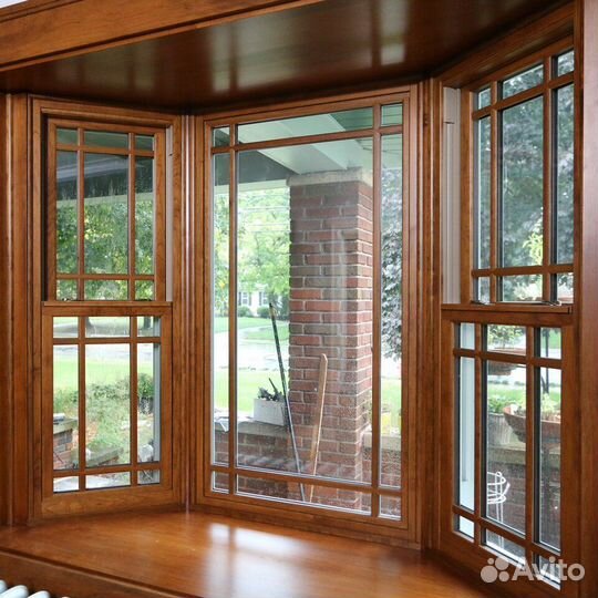 Пластиковые окна под дерево