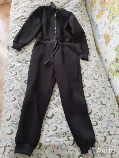 Комбинезон с начесом женский