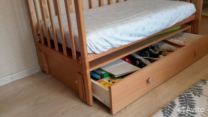 Кровать Babyton маятник+ящик